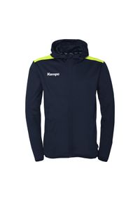 KEMPA - Bluza dresowa z kapturem Kempa Emotion 27. Typ kołnierza: kaptur. Kolor: żółty, niebieski, wielokolorowy. Materiał: dresówka