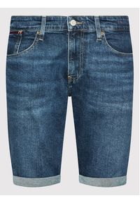 Tommy Jeans Szorty jeansowe Ronnie DM0DM12739 Granatowy Relaxed Fit. Kolor: niebieski. Materiał: jeans, bawełna #2