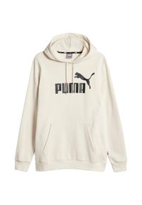 Bluza sportowa męska Puma ESS Big Logo Hoodie FL (s) Evening. Kolor: biały. Sport: fitness #1