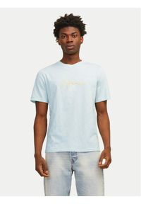 Jack & Jones - Jack&Jones T-Shirt Joraruba 12255452 Niebieski Standard Fit. Kolor: niebieski. Materiał: bawełna