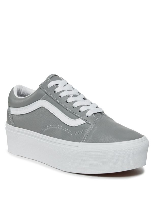 Tenisówki Vans Old Skool Stackform VN0009PZBXC1 Gray. Kolor: szary