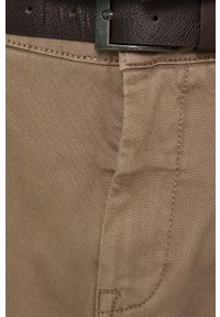 medicine - Medicine - Spodnie Basic. Kolor: brązowy. Materiał: tkanina. Wzór: gładki #3