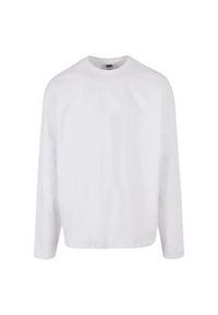 Urban Classics - Męska Koszulka Z Długim Rękawem Ultra Heavyweight Oversized T-shirt. Kolor: biały. Długość rękawa: długi rękaw. Długość: długie. Sport: turystyka piesza #1