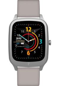 Smartwatch Techmade Smartwatch męski Techmade TM-VISION-GY szary pasek. Rodzaj zegarka: smartwatch. Kolor: szary