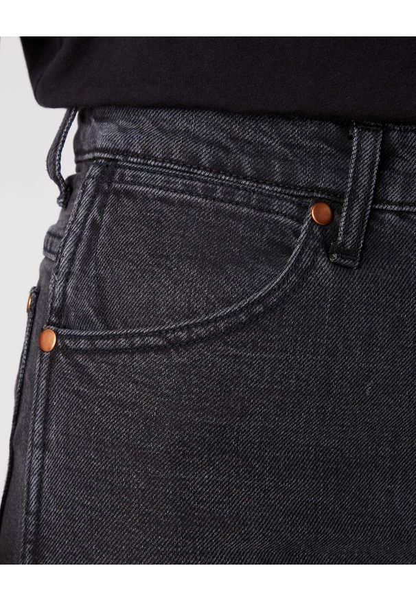 Wrangler - DAMSKIE SPODNIE JEANSOWE WRANGLER HERITAGE FIT WILD HERITAGE BLACK W2H2-D3-23F 112128608
