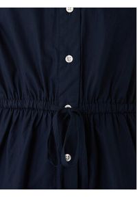 Tommy Jeans Sukienka koszulowa DW0DW20617 Granatowy Regular Fit. Kolor: niebieski. Materiał: bawełna. Typ sukienki: koszulowe #5