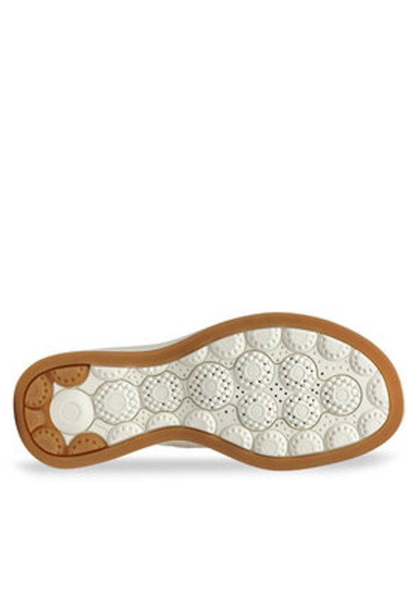 Geox Sandały D Spherica Ecub-3 S D550VB 00485 C1122 Beżowy. Kolor: beżowy. Materiał: skóra