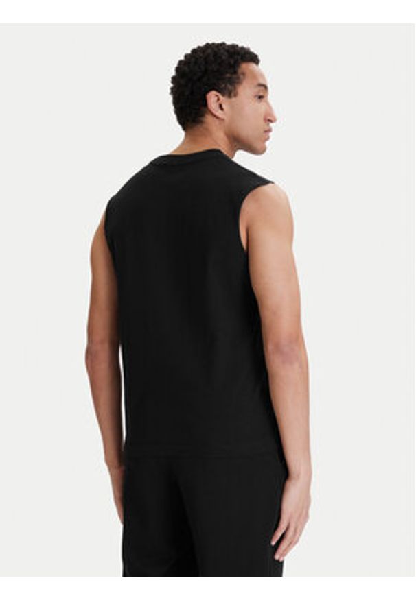 Jack & Jones Tank top Norrebro Emb 12292009 Czarny Regular Fit. Kolor: czarny. Materiał: bawełna