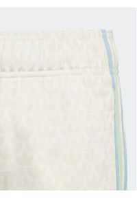 Adidas - adidas Spodnie dresowe Monogram Print Tracksuit Bottoms IB8621 Biały Regular Fit. Kolor: biały. Materiał: syntetyk. Wzór: nadruk #4