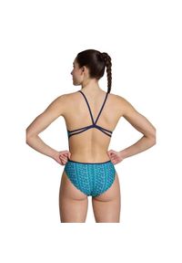 Arena - Strój Kąpielowy Starfish Swimsuit Lace. Kolor: niebieski