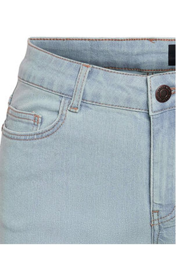 Noisy may - Noisy May Szorty jeansowe Debby 27032491 Niebieski Slim Fit. Kolor: niebieski. Materiał: bawełna
