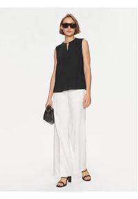 Calvin Klein Bluzka K20K207063 Czarny Regular Fit. Kolor: czarny. Materiał: syntetyk