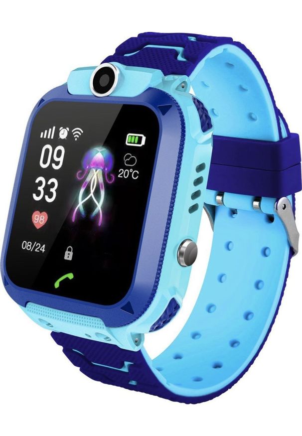 Smartwatch Q12 Q12 Niebieski (Q12 blue). Rodzaj zegarka: smartwatch. Kolor: niebieski
