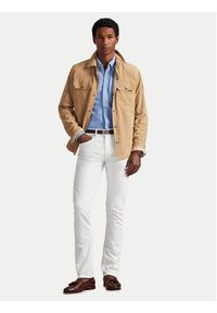 Polo Ralph Lauren Koszula 710654408154 Niebieski Regular Fit. Typ kołnierza: polo. Kolor: niebieski. Materiał: bawełna #5