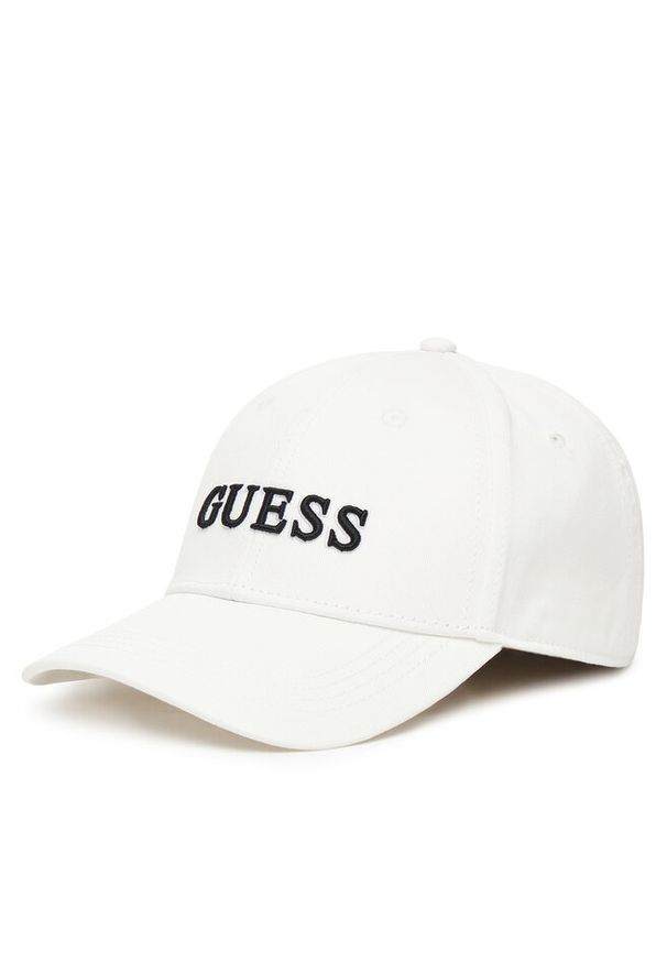 Czapka z daszkiem Guess. Kolor: biały