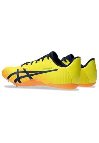 Buty kolce Asics Hypersprint 8 1093A197 750 żółte. Kolor: żółty. Materiał: syntetyk. Szerokość cholewki: normalna. Sport: bieganie #8