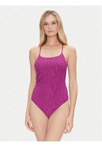 Emporio Armani Strój kąpielowy EW000788 AF12185 FA035 Różowy. Kolor: różowy. Materiał: syntetyk