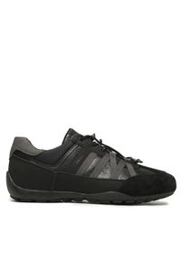 Geox Sneakersy U Ravex U353FA 0PTEK C9999 Czarny. Kolor: czarny. Materiał: materiał #1