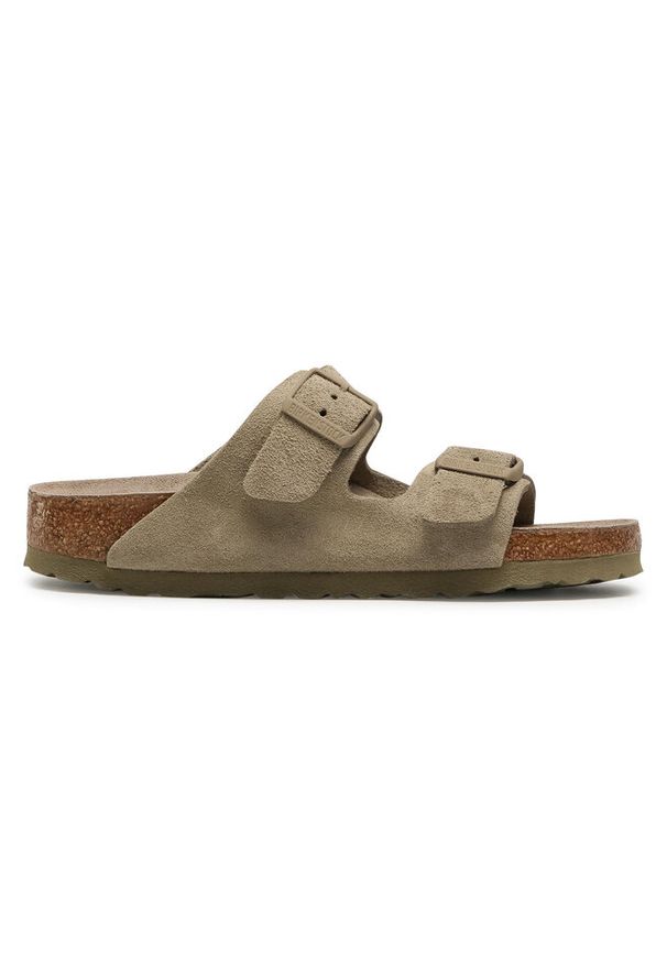Klapki Birkenstock. Kolor: zielony