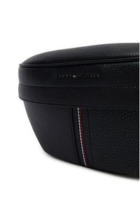 TOMMY HILFIGER - Tommy Hilfiger Nerka Th Central Bumbag AM0AM14171 Czarny. Kolor: czarny. Materiał: skóra #3