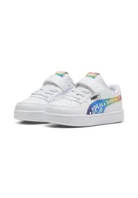 Puma - Sneakersy PUMA x TROLLS Caven 2.0 dla małych dzieci PUMA. Kolor: czerwony, wielokolorowy, różowy, biały