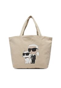 Karl Lagerfeld - KARL LAGERFELD Torebka 235W3987 Beżowy. Kolor: beżowy