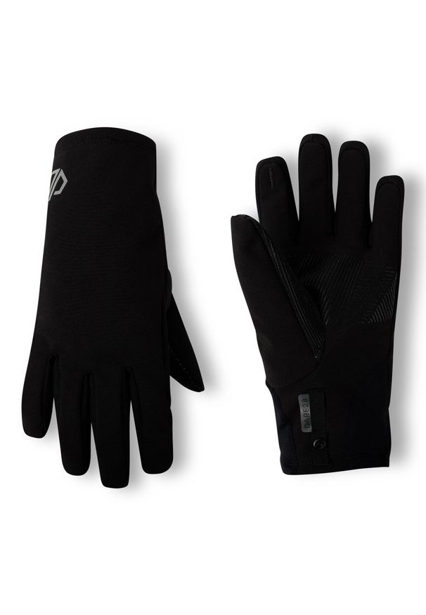 DARE 2B - Rękawiczki turystyczne softshellowe unisex Endurance Pro. Kolor: brązowy, zielony, wielokolorowy. Materiał: softshell, materiał. Sport: turystyka piesza