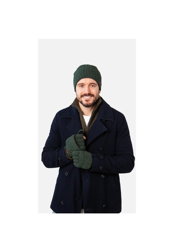 Mitenki Barts Haakon. Kolor: zielony. Materiał: wełna, polar. Sport: turystyka piesza