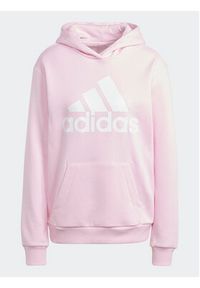 Adidas - adidas Bluza IM0258 Różowy Loose Fit. Kolor: różowy. Materiał: bawełna