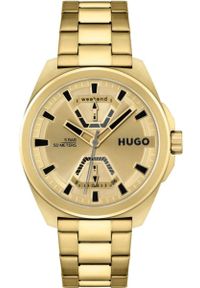 Hugo - Zegarek HUGO 1530243. Kwarcowy, Kolor złoty. Mężczyzna. NoSize. Kolor: złoty #1