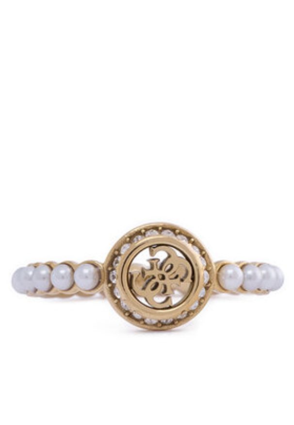 Guess Pierścionek JUBR05 522JW Złoty. Materiał: metalowe. Kolor: złoty