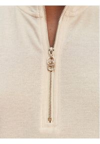 Liu Jo Sport Top TA6174 J3845 Écru Regular Fit. Materiał: wiskoza. Styl: sportowy #3