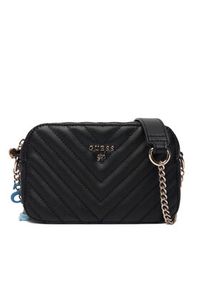 Guess Torebka Camera Bag J4GZ23 WFZL0 Czarny. Kolor: czarny. Materiał: skórzane #5