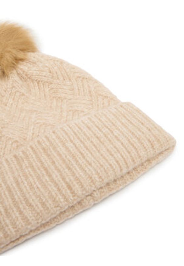 only - ONLY Czapka Kate 15297982 Beżowy. Kolor: beżowy. Materiał: poliester