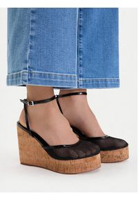 Badura Sandały EO-ALANA-25-3-12YY Czarny. Kolor: czarny. Materiał: materiał #6