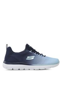 skechers - Skechers Sneakersy Bright Charmer 149536/NVY Granatowy. Kolor: niebieski. Materiał: materiał