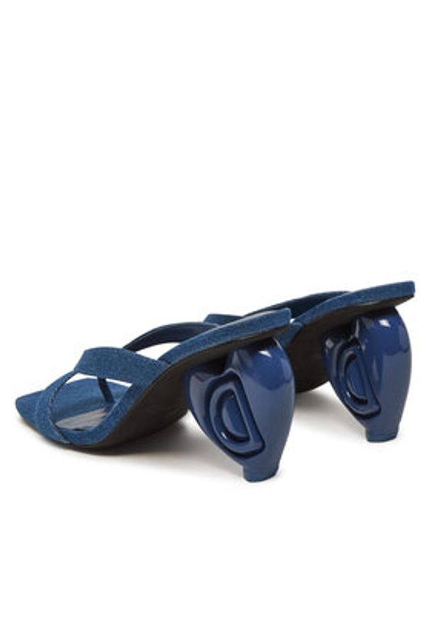 Desigual Japonki 25SSSD01 Granatowy. Kolor: niebieski. Materiał: materiał