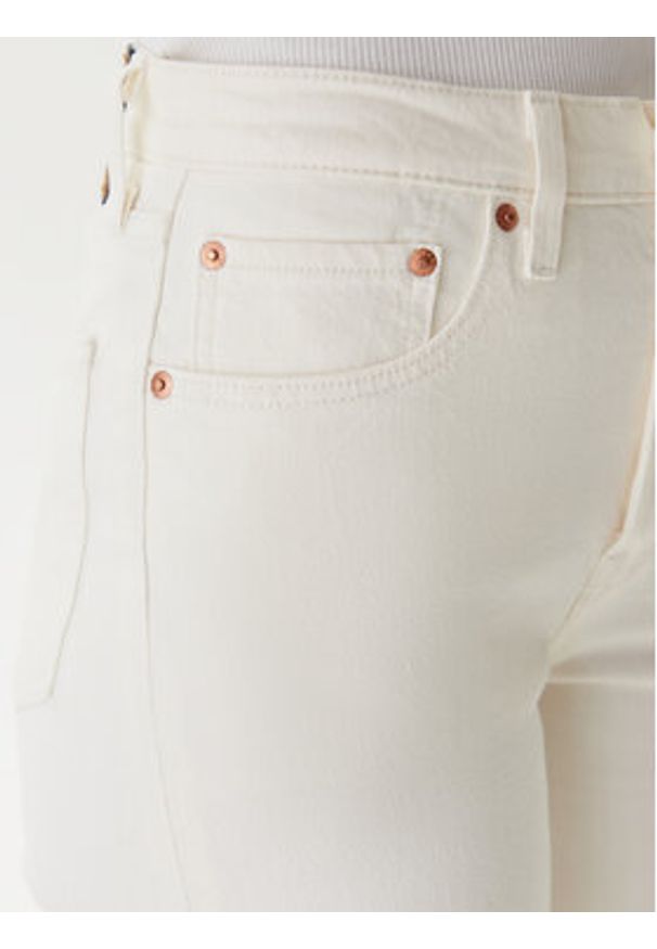 Levi's® Jeansy 501® 36200-0374 Écru Cropped Fit