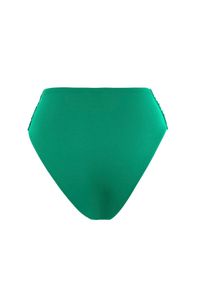 AGUA BENDITA - Zielony dół od bikini Isabella. Stan: podwyższony. Kolor: zielony. Materiał: materiał
