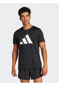 Adidas - adidas Koszulka techniczna Run It IL7235 Czarny Regular Fit. Kolor: czarny. Materiał: syntetyk. Sport: bieganie