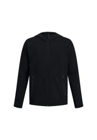 Dziecięca kurtka wodoodporna zapinana na zamek Under Armour Unstoppable. Kolor: czarny, szary, wielokolorowy #1