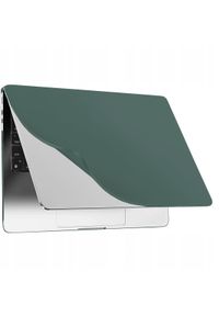 Etui Alogy Etui do Apple Macbook Air 15 2023-2025 (M2/M3/M4) - matowa obudowa ochronna, lekka i odporna - AirGuard Zielo #1