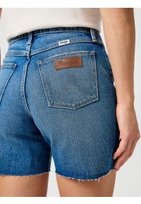 Wrangler - WRANGLER DAMSKIE SPODENKI JEANSOWE WRANGLER COWBOY SHORT 3 INCH SIERRA 112362697. Materiał: jeans #5