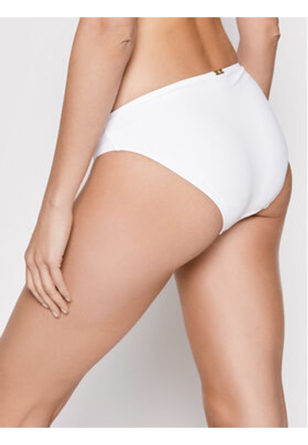 Lauren Ralph Lauren Dół od bikini 20101050 Biały. Kolor: biały. Materiał: syntetyk