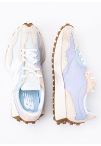 Sneakersy damskie kolorowe New Balance WS327PAB. Okazja: na co dzień. Materiał: zamsz, skóra, guma. Szerokość cholewki: normalna. Wzór: kolorowy #4