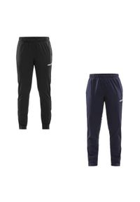 Spodnie treningowe damskie Craft Squad. Kolor: czarny. Materiał: dresówka. Sport: fitness #1