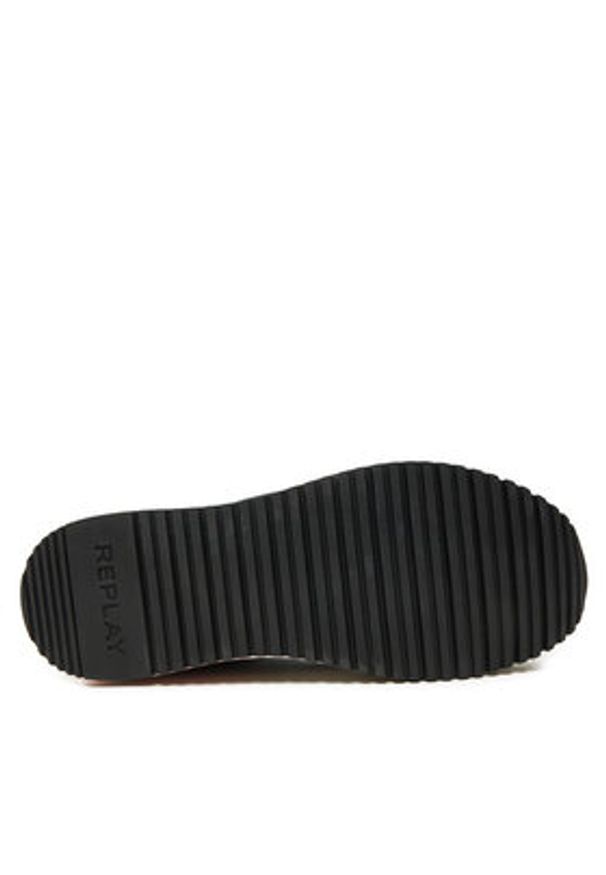 Replay - REPLAY Sneakersy GWS9O.000.C0003T Czarny. Kolor: czarny. Materiał: zamsz, skóra