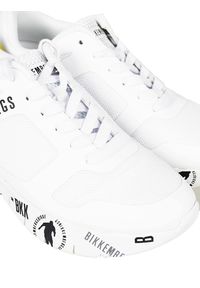 Bikkembergs Sneakersy "Flavio" | B4BKM0089 | Flavio | Mężczyzna | Biały, Żółty. Kolor: biały, wielokolorowy, żółty. Materiał: materiał, skóra ekologiczna. Wzór: aplikacja #3