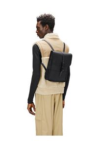 Rains Plecak Backpack Micro W3 13010 Czarny. Kolor: czarny. Materiał: materiał #3