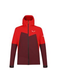 Kurtka Sportowa Męska Salewa Sella Dst. Kolor: czerwony. Styl: sportowy